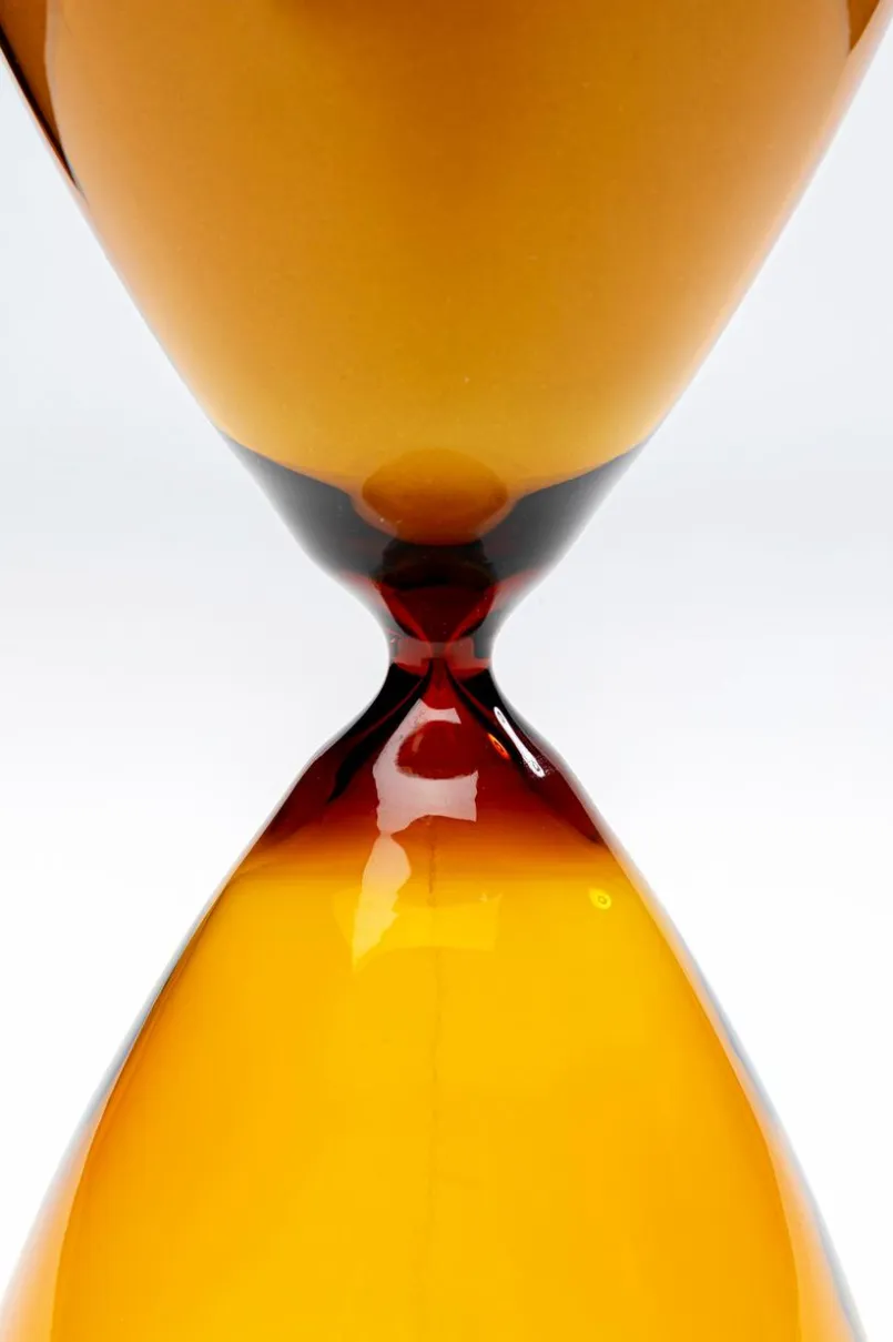 KARE DESIGN Dekofiguren-Deko-Objekt Sanduhr - Timer Gelb