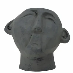 Dekofiguren|DAHEIM Deko-Objekt Vesla 16 cm Schwarz