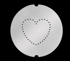 Cilio Kaffee & Tee-Dekorierstreuer Ø 7 cm Silber