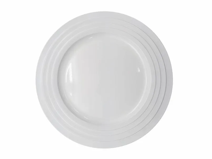 Deko-Teller Rillen Ø 33 cm< Discount