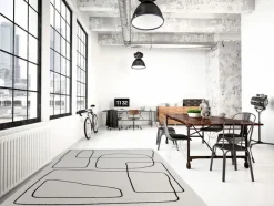 Designteppich Atelier 133 x 190 cm<