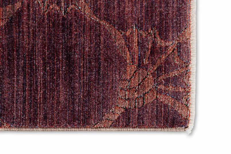 Vintage Teppiche|JOOP! Designteppich Cornflower Gleam 140x200 cm Rouge