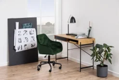 Bürostühle|Actona Drehstuhl Brooke Dunkelgrün