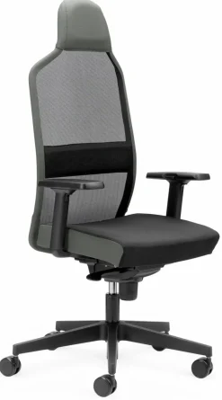 NowyStyl Bürostühle-Drehstuhl Cool-On Schwarz / Grau