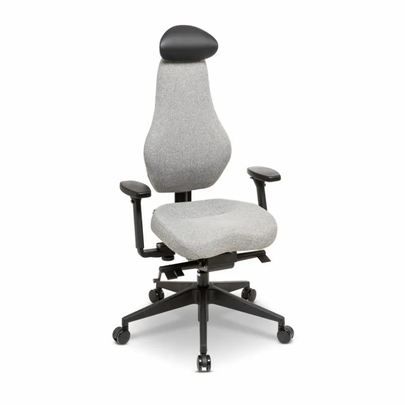 Ergotec Bürostühle-Drehstuhl Denia Grau