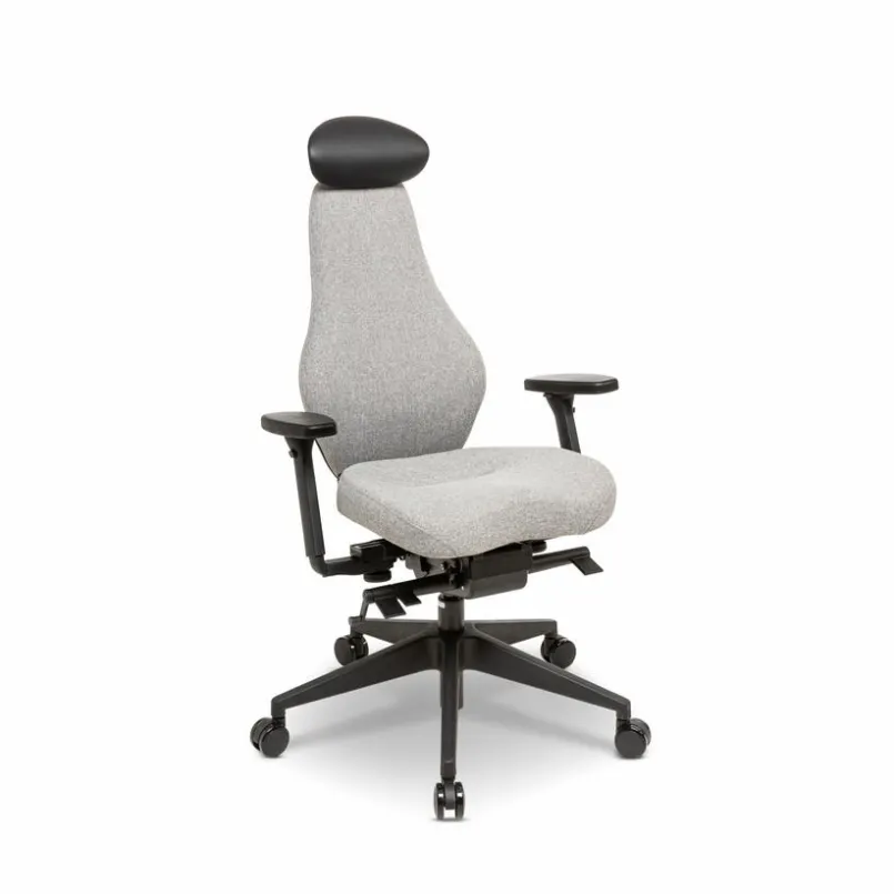 Ergotec Bürostühle-Drehstuhl Denia Grau