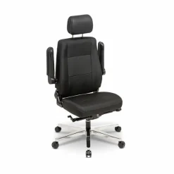 Bürostühle|Ergotec Drehstuhl Girona Schwarz