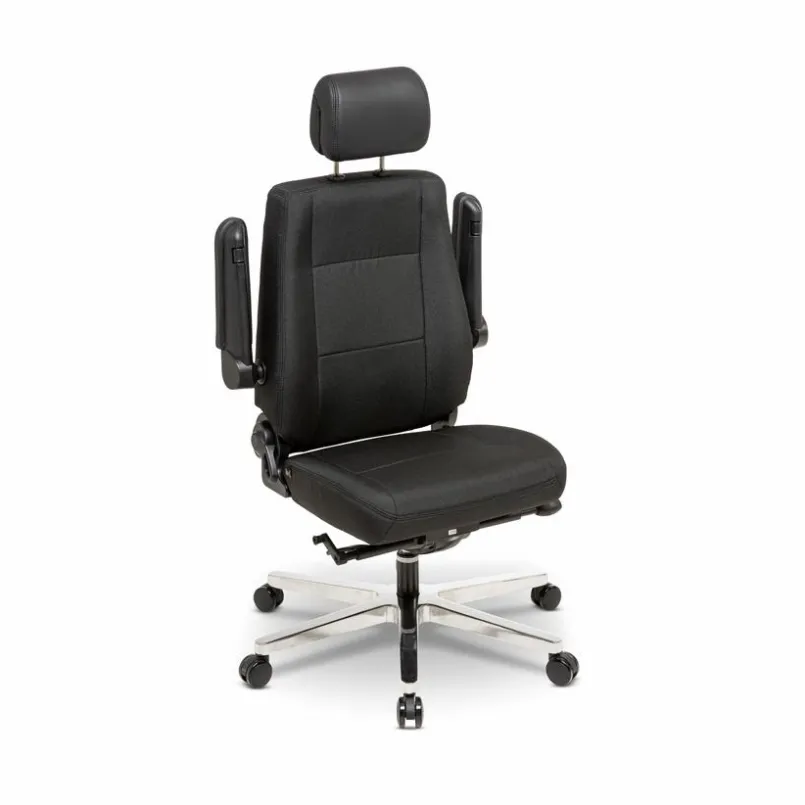 Bürostühle|Ergotec Drehstuhl Girona Schwarz