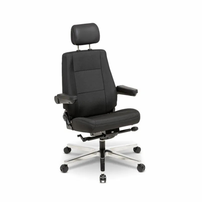 Bürostühle|Ergotec Drehstuhl Girona Schwarz