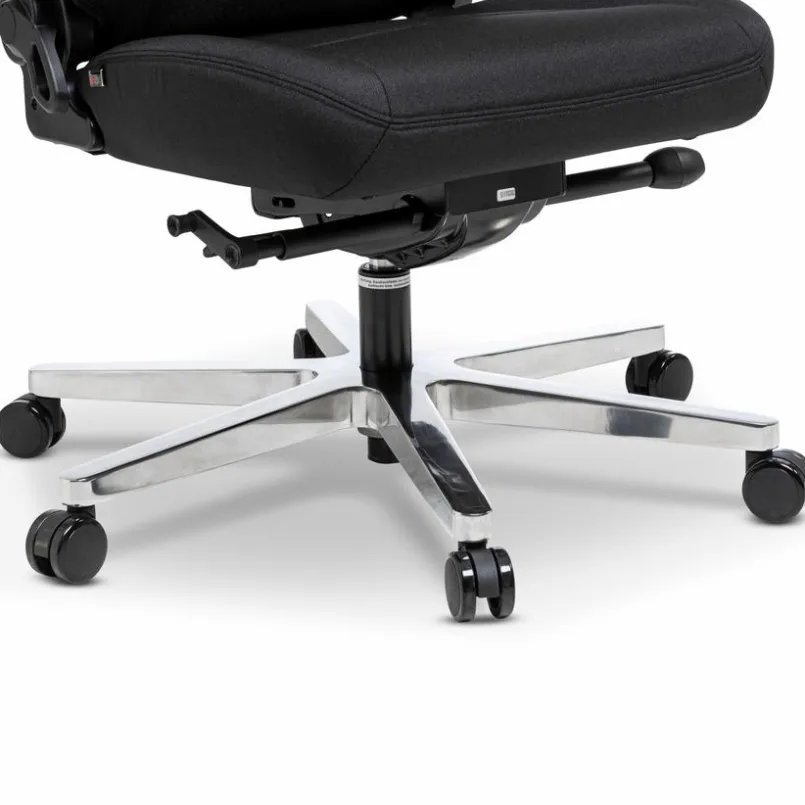 Bürostühle|Ergotec Drehstuhl Girona Schwarz