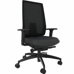 Bürostühle|Dauphin Drehstuhl Indeed mesh Schwarz