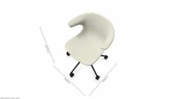 Bürostühle|Infiniti Drehstuhl Loop 5 Star Creme