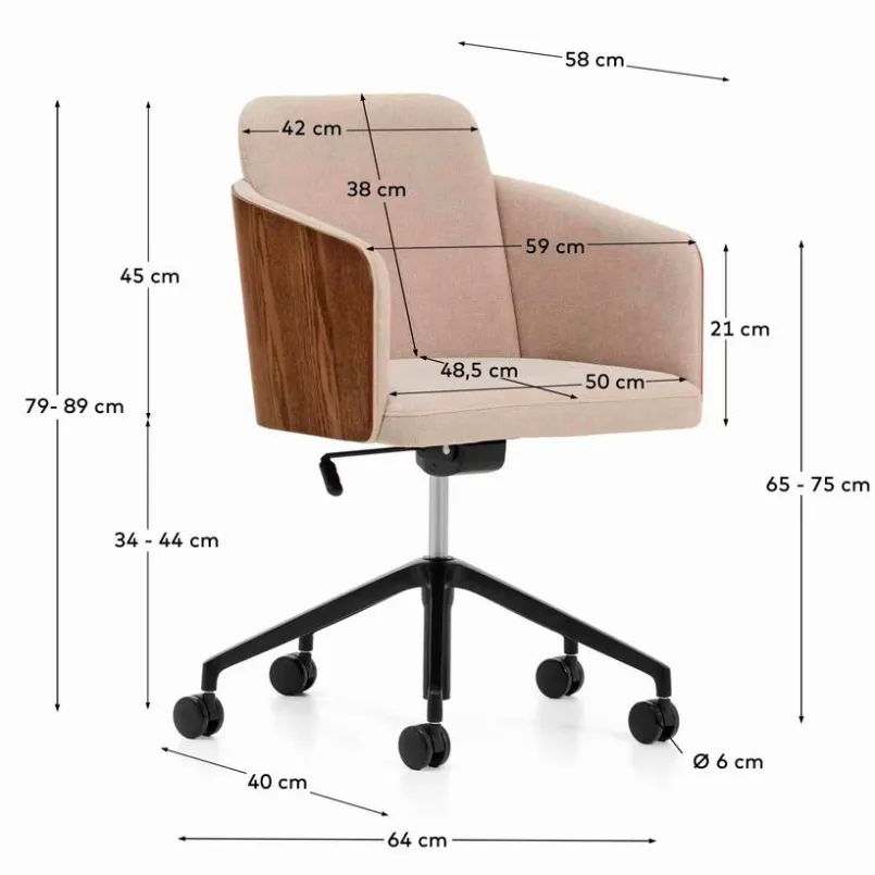 Drehstuhl Madai<Kave Home Discount