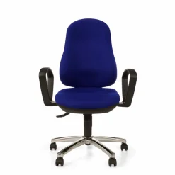 Bürostühle|Kinderschreibtischstühle|TopStar Drehstuhl Synchro Steel Blau