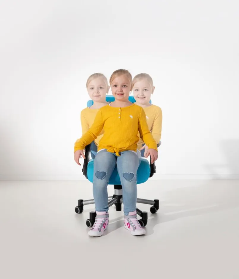 Paidi Kinderschreibtischstühle|Kinderschreibtischstühle-Drehstuhl Tio Sitness Brombeer