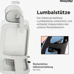 Bürostühle|NowyStyl Drehstuhl Utila Petrol