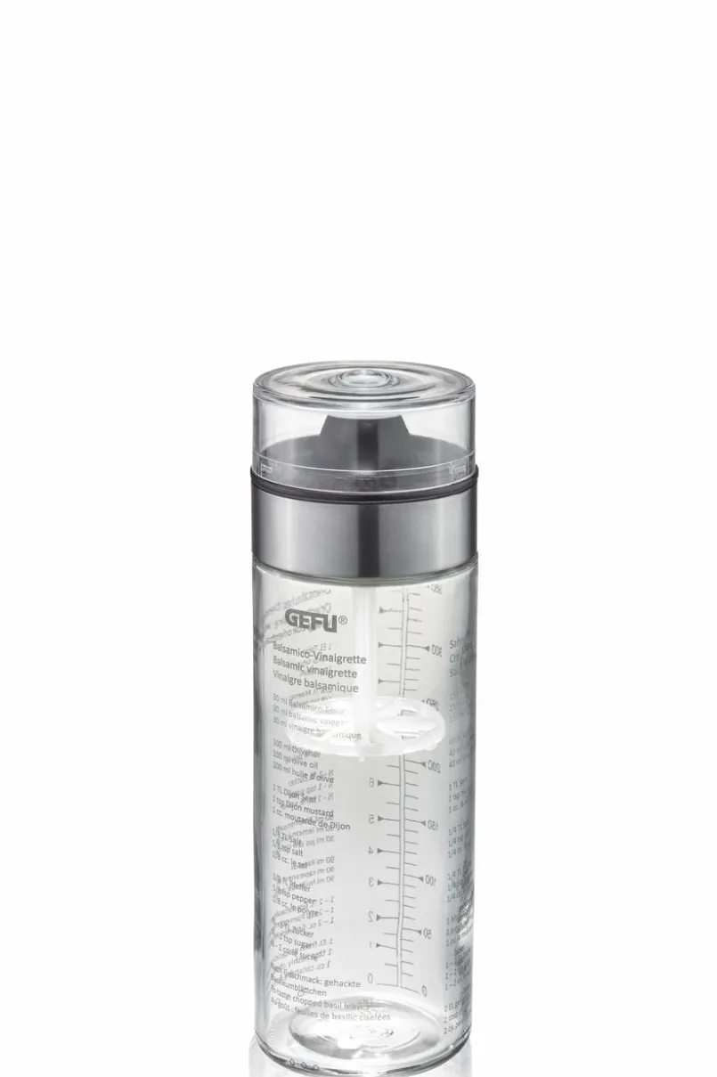 Vorratsdosen|GEFU Dressingshaker Mix 350 ml Silber