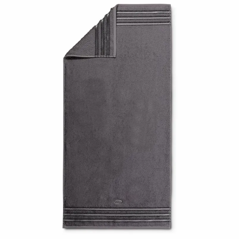 Hand- & Duschtücher|Hand- & Duschtücher|Vossen Duschtuch Cult de Luxe 67 x 140 cm Graphit