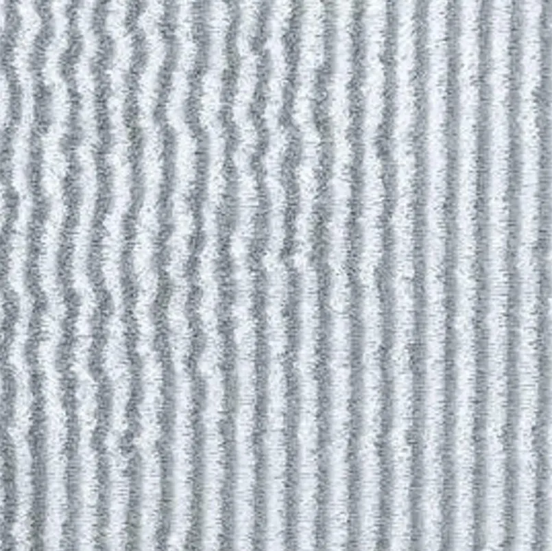 CaWö Hand- & Duschtücher-Duschtuch Two-Tone Stripe 80x150cm Platin