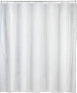 Duschvorhänge|SCHÖNER WOHNEN-Kollektion Duschvorhang Nes 180 x 240 cm Weiß