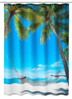 Duschvorhänge|Kleine Wolke Duschvorhang Bahamas 180 x 200 cm Bunt