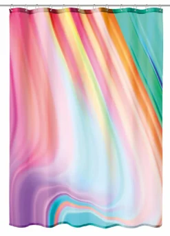 Kleine Wolke Duschvorhänge-Duschvorhang Vibes 180 x 200 cm Bunt
