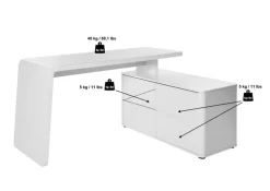 Eckschreibtisch CSL 465 E<Jahnke Discount
