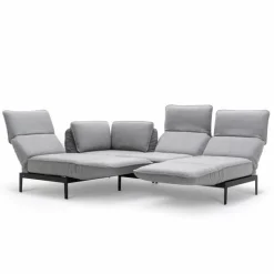 Rolf Benz Sofas & Couches-Ecksofa 386 Mera Grau