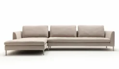 Rolf Benz Sofas & Couches-Ecksofa 510 Mioko Seidengrau