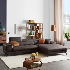 Willi Schillig Sofas & Couches-Ecksofa 21106 piedroo Braun