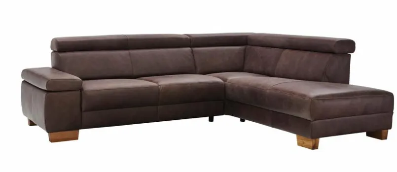 MAISON Sofas & Couches-Ecksofa Tampa Dark Brown