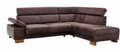 MAISON Sofas & Couches-Ecksofa Tampa Dark Brown