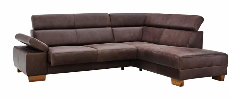MAISON Sofas & Couches-Ecksofa Tampa Dark Brown