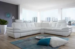 Sofas & Couches|Polsteria Ecksofa Accento Reinweiß