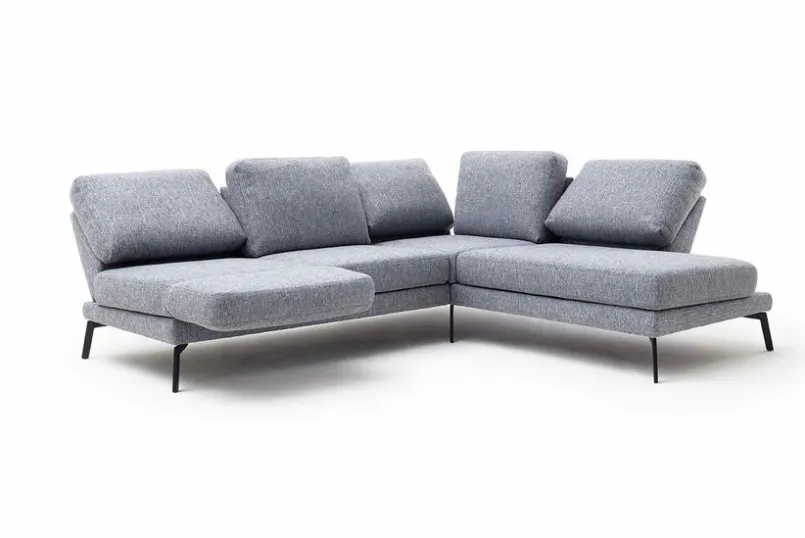 Sormani Sofas & Couches-Ecksofa Alba Blue Grey