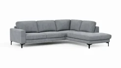 Sofas & Couches|CASEDO Ecksofa Alicante Zinkfarben