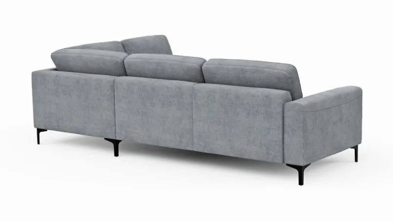 Sofas & Couches|CASEDO Ecksofa Alicante Zinkfarben
