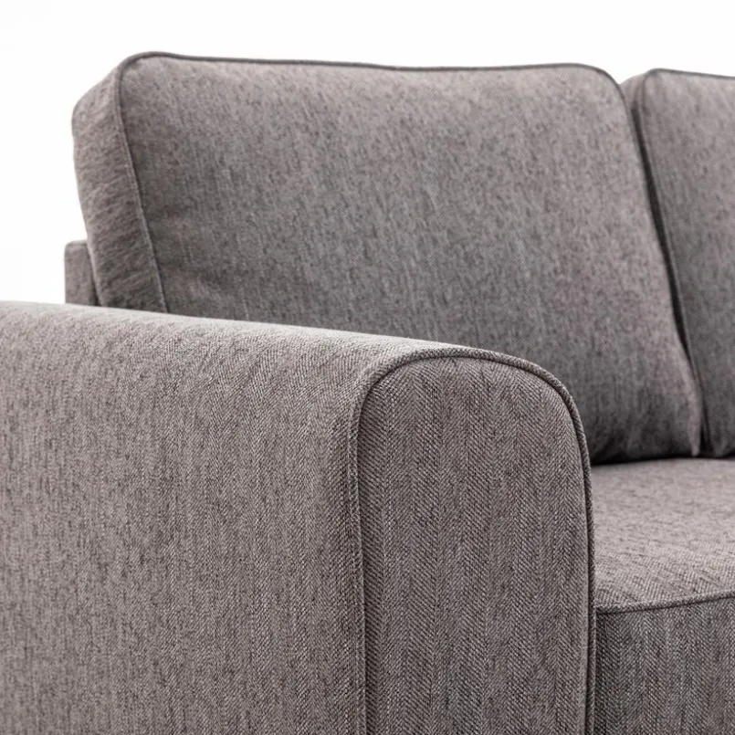 BOOOM Schlafsofas|Schlafsofas-Ecksofa Arcade Anthrazit