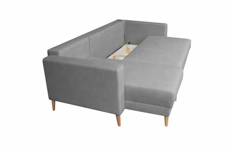 Exxpo by Gala Schlafsofas|Schlafsofas-Ecksofa Arte II Dark Grey