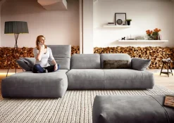 KOINOR Sofas & Couches-Ecksofa Avivo Asphalt