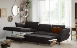 COTTA Schlafsofas|Schlafsofas-Ecksofa Balou Black