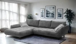 Sofas & Couches|Exxpo by Gala Ecksofa Biarritz Anthrazit