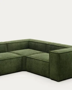 Sofas & Couches|Kave Home Ecksofa Blok Grün