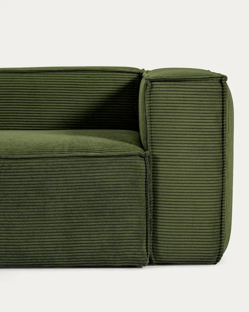 Sofas & Couches|Kave Home Ecksofa Blok Grün