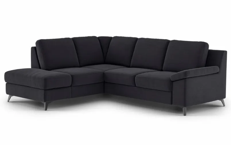 COTTA Schlafsofas|Schlafsofas-Ecksofa Boom Charcoal