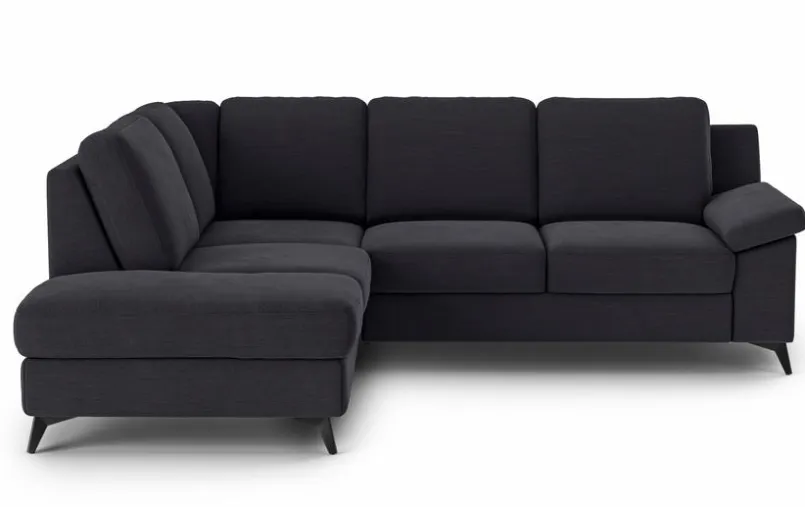 COTTA Schlafsofas|Schlafsofas-Ecksofa Boom Charcoal