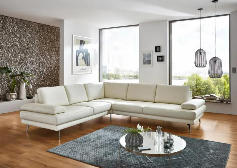 Sofas & Couches|ComfortPlan Ecksofa Bristol White