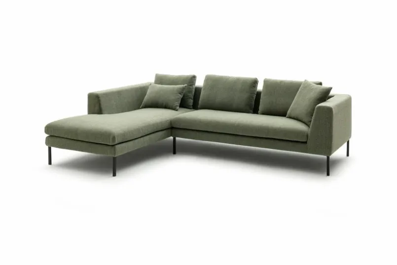 RAUM.FREUNDE Sofas & Couches-Ecksofa Helmi Green