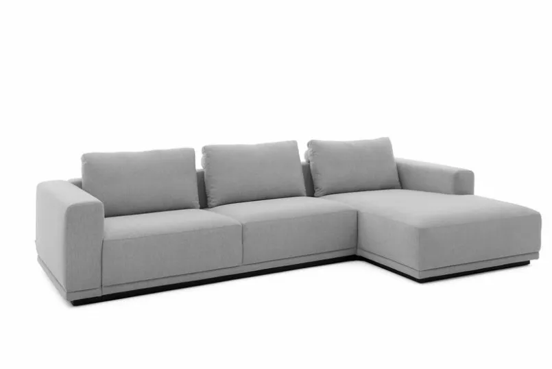 Musterring Sofas & Couches-Ecksofa JustB! PM200 Light Grey