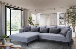 Exxpo by Gala Sofas & Couches-Ecksofa Piazza Light Grey